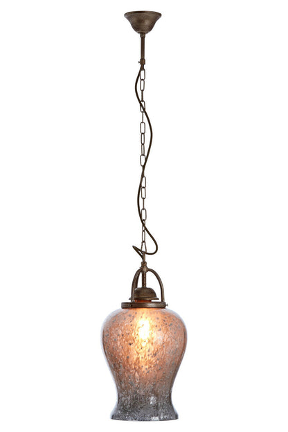 Antique Silver Finish Pendant Light | Terina