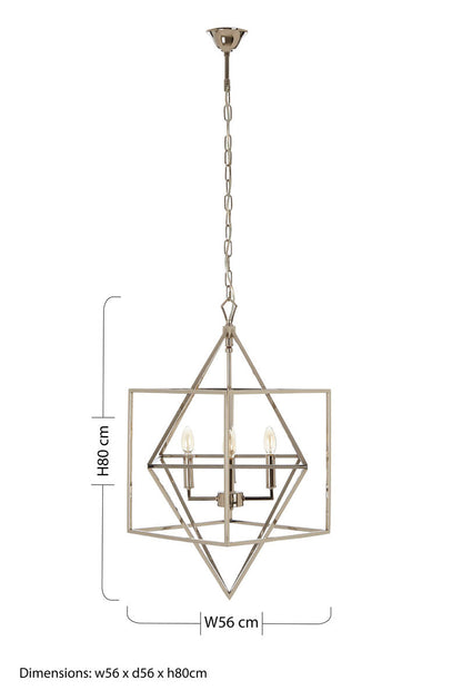 Kamara Square design Chandelier