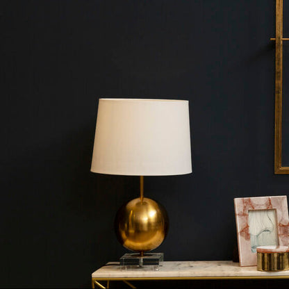 Gold Sphere Table Lamp | Zena