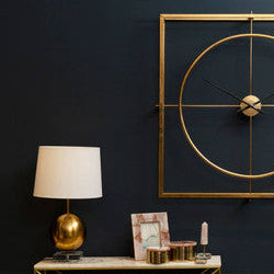 Zena Gold Sphere Table Lamp