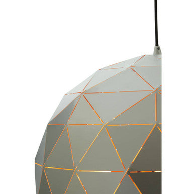 Mateo Medium Silver Finish Pendant Light