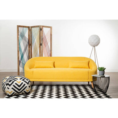 Mateo White Finish Floor Lamp