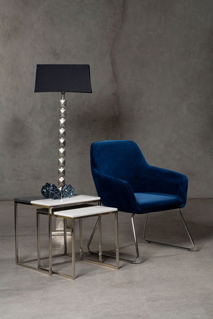 Large Faceted Floor Lamp | Macey