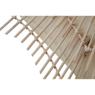 Hestina Small Woven Rattan Wall Light