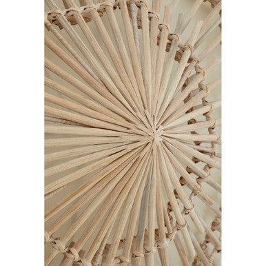 Hestina Medium Woven Rattan Wall Light