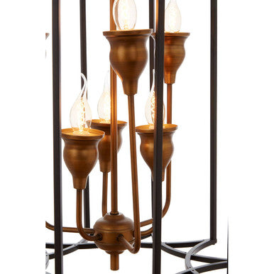 Allas 6 Bulb Pendant Light