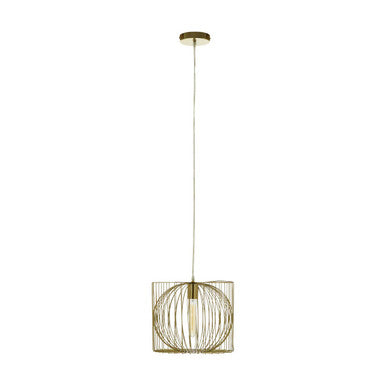 Gold Finish Pendant Light | Aselo