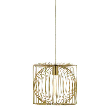 Gold Finish Pendant Light | Aselo
