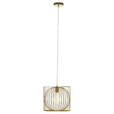 Gold Finish Pendant Light | Aselo
