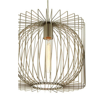 Aselo Silver Finish Pendant Light