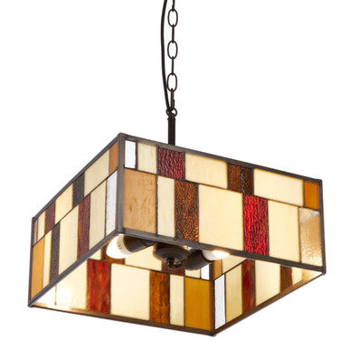 Waldorf Deco Square Ceiling Light