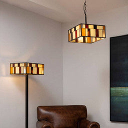 Deco Square Ceiling Light | Waldorf