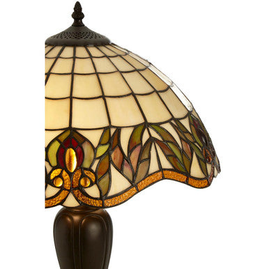 Wisteria Tiffany Umbrella Shade Table Lamp