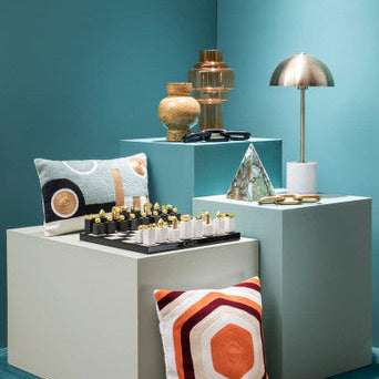 Murdoch Table Lamp with White Marble Base