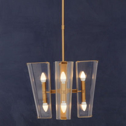 Celeste Antique Brass Finish Pendant Light