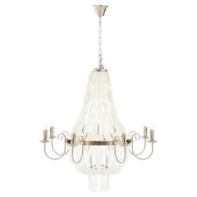 Elena 8 Bulb Seashell Chandelier
