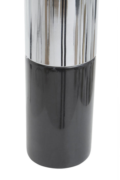 Edgar Black Marble and Chrome Table Lamp