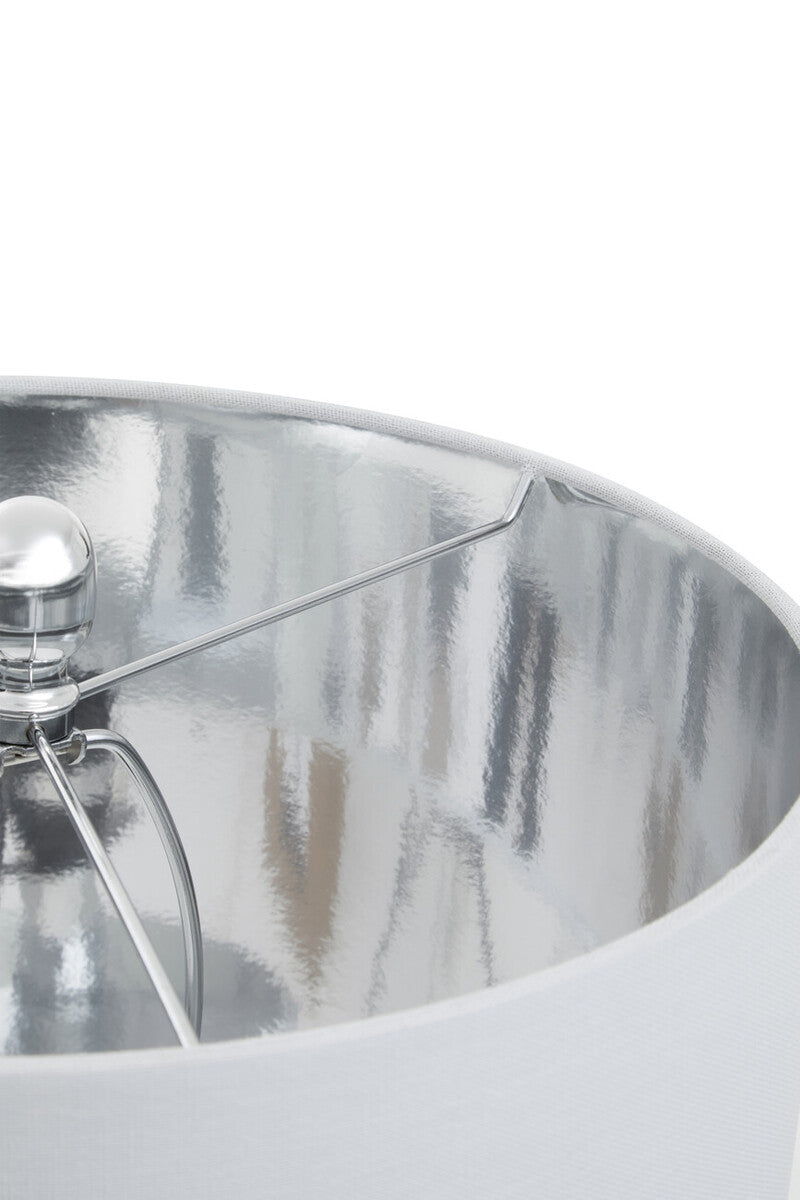Edgar Black Marble and Chrome Table Lamp