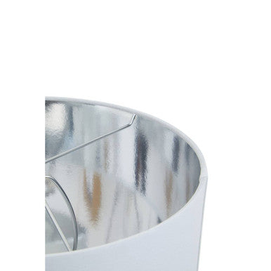 Eben Marble Base Table Lamp with Ivory Shade