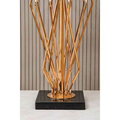 Kensington Townhouse White Shade Table Lamp