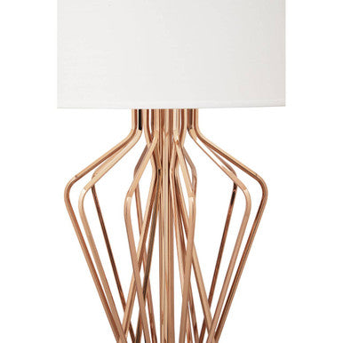 Kensington Townhouse White Shade Table Lamp