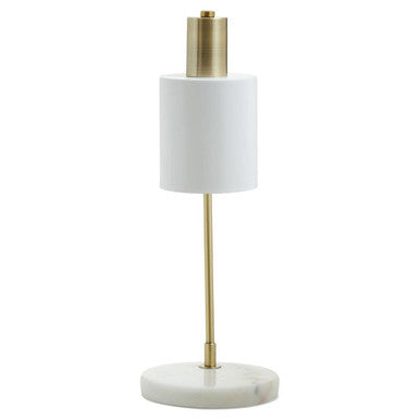 Newton White Shade Desk Lamp