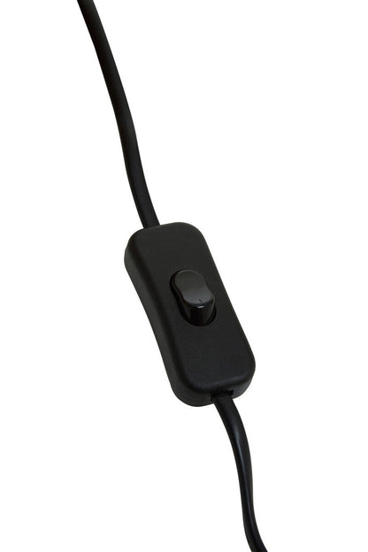 Nadia White Fabric Shade Table Lamp