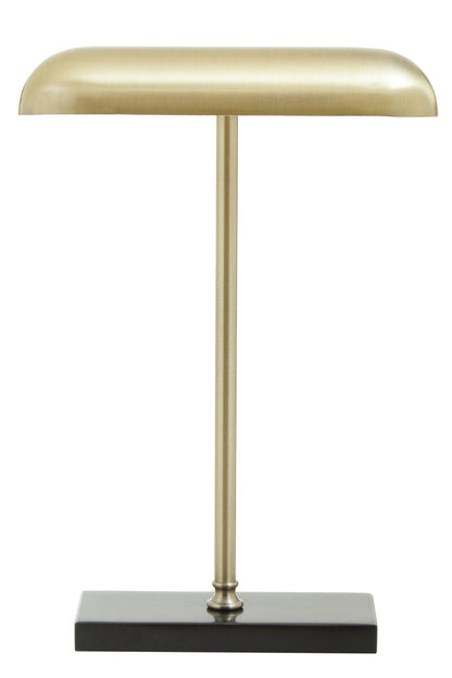 Newton Brass Finish Desk Lamp