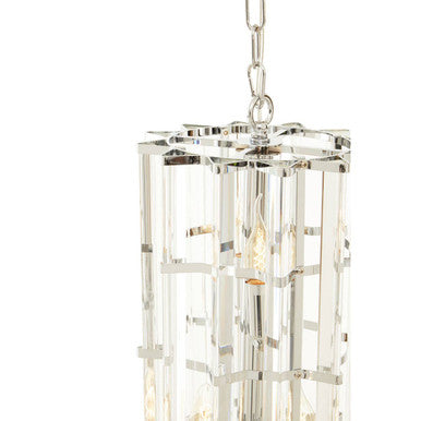 Karli Chrome Finish Small Vertical Light