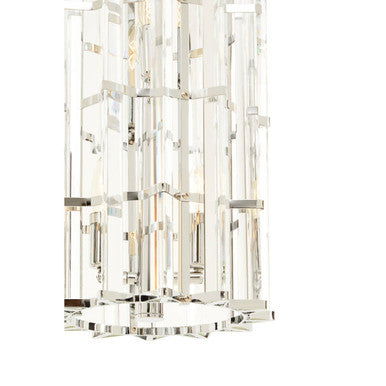 Karli Chrome Finish Small Vertical Light