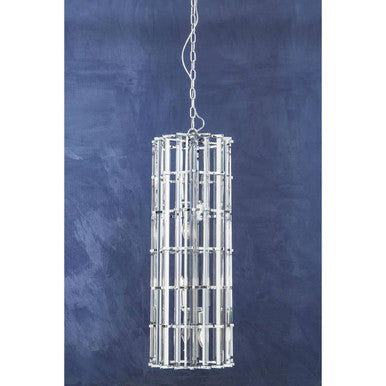 Karli Glass And Chrome Finish Vertical Light