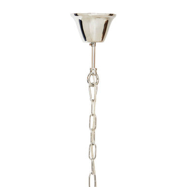 Karlo Pendant Light In Clear Acrylic And Chrome Finish