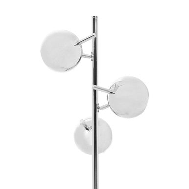 Karter Chrome Finish Table Lamp With Three Lights