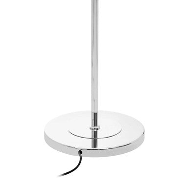 Karter Chrome Finish Table Lamp With Three Lights