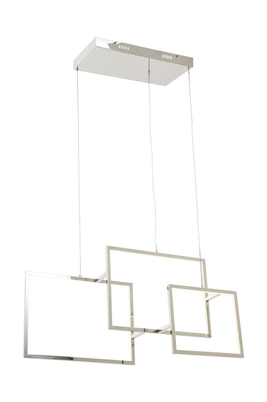 Trieste Three Square Pendant Light