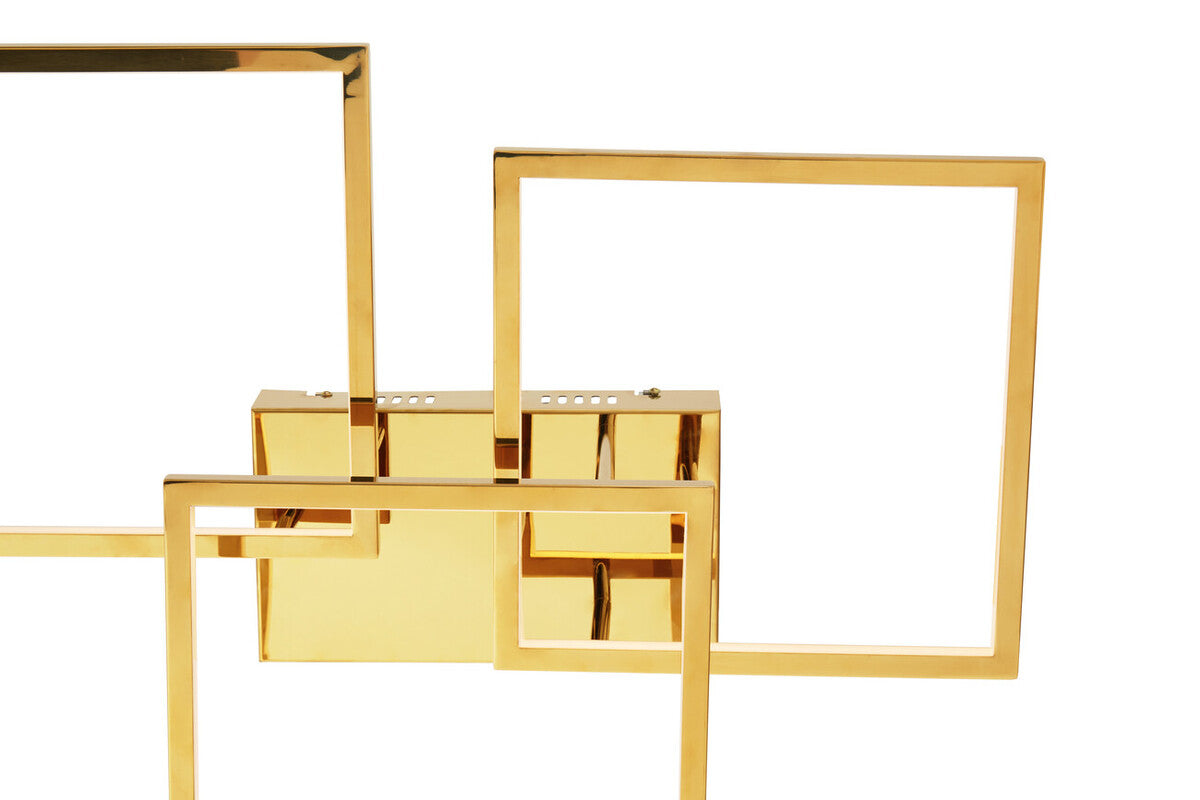 Trieste Three Square Ceiling Light