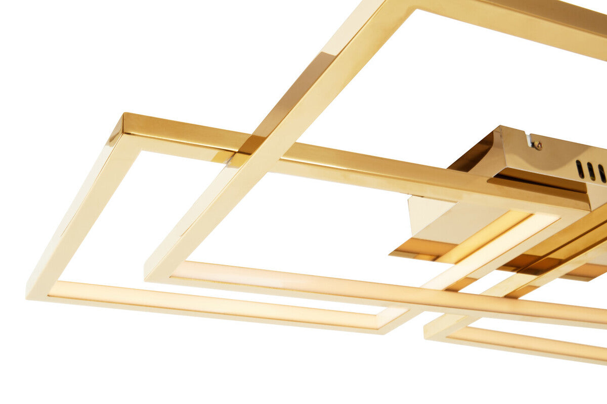 Trieste Four Square Ceiling Light