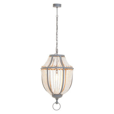 Lapiz White Grey Chandelier