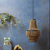 Lapiz Wood Chandelier