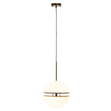 Abira Matt Black Pendant Light