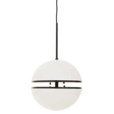 Abira Matt Black Pendant Light