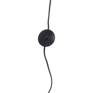 Abira Five Bulb Black Marble Base Floor Lamp