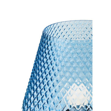 Noble Blue Glass Table Lamp