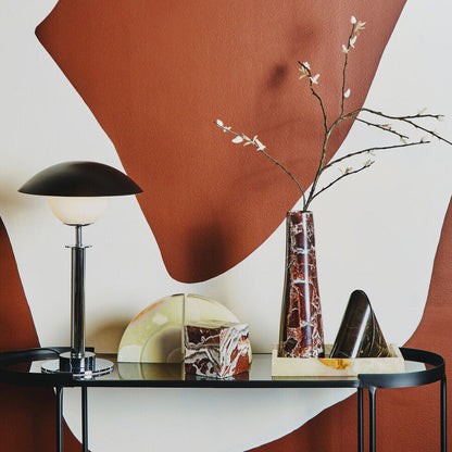 Octavia Silver Finish Metal Table Lamp