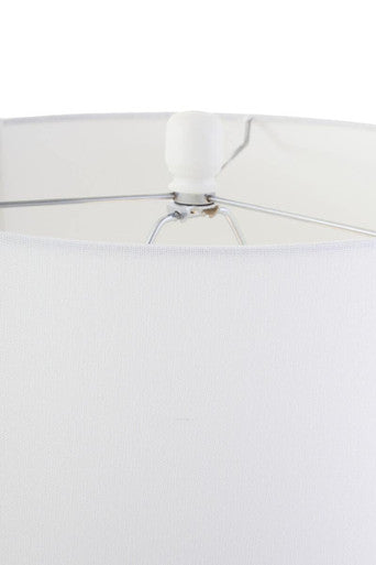 Eben Black and White Marble Table Lamp