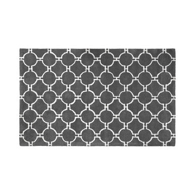 Bosie Kensington Townhouse Large Grey Hand Woven Rug