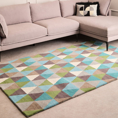 Oslo Multicoloured Large Rug | Bosie