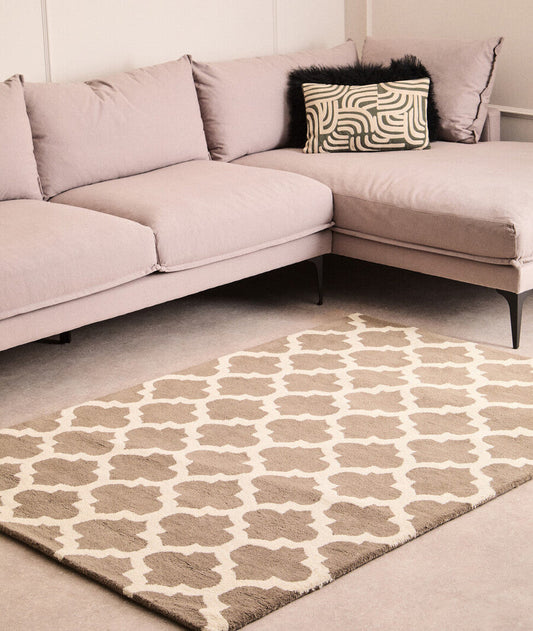 Bosie Hampstead Brown and Natural Rug