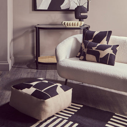 Bosie Black And White Rug