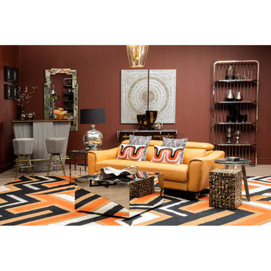 Bosie Villon Zig Zag Pattern Rug